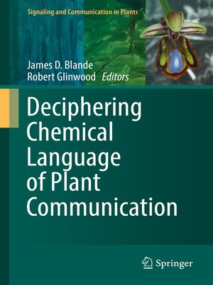 cover image of Deciphering Chemical Language of Plant Communication